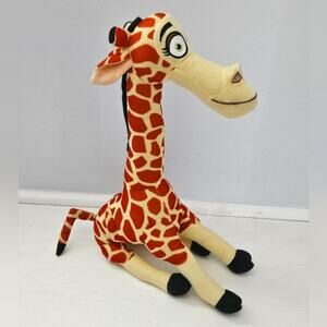 Dreamworks Madagascar 3 MELMAN the Giraffe Plush Stuffed Animal‎ Toy
